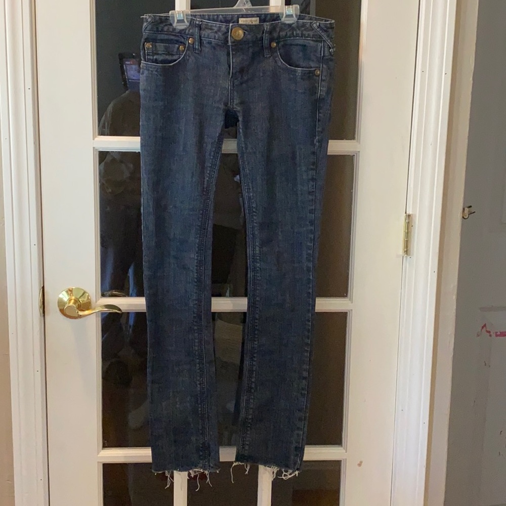 Free people Low waisted skinny jeans